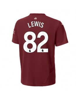 Muži Futbalové oblečenie Manchester City Rico Lewis #82 2024-25 Krátky Rukáv - Tretina